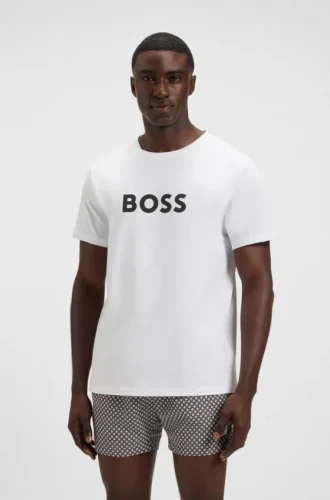 T-Shirt aus Baumwolljersey mit Logo-Print