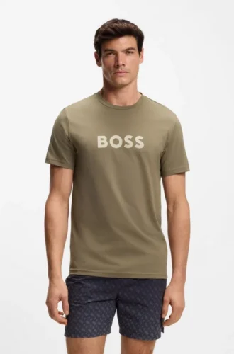 T-Shirt aus Baumwolljersey mit Logo-Print