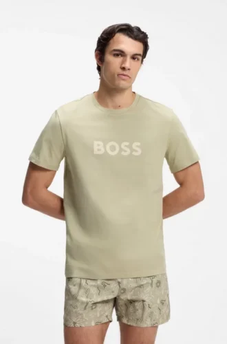 T-Shirt aus Baumwolljersey mit Logo-Print