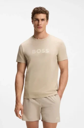 T-Shirt aus Baumwolljersey mit Logo-Print