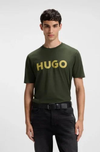 T-Shirt aus Baumwolljersey mit Logo-Print