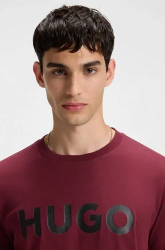 T-Shirt aus Baumwolljersey mit Logo-Print