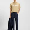 T-Shirt aus Baumwolljersey mit Logo-Print
