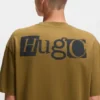 T-Shirt aus Baumwolljersey mit Puff-Print-Logo