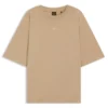 T-Shirt aus Baumwolljersey mit Puff-Print-Logo