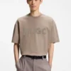 T-Shirt aus Baumwolljersey mit reflektierendem Logo T-Shirt aus Baumwolljersey mit reflektierendem Logo