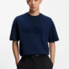 T-Shirt aus Baumwolljersey mit reflektierendem Logo T-Shirt aus Baumwolljersey mit reflektierendem Logo