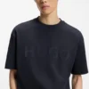 T-Shirt aus Baumwolljersey mit reflektierendem Logo T-Shirt aus Baumwolljersey mit reflektierendem Logo