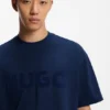 T-Shirt aus Baumwolljersey mit reflektierendem Logo T-Shirt aus Baumwolljersey mit reflektierendem Logo