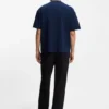 T-Shirt aus Baumwolljersey mit reflektierendem Logo T-Shirt aus Baumwolljersey mit reflektierendem Logo