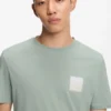T-Shirt aus Baumwolljersey mit Split-Logo-Print