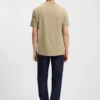 T-Shirt aus Baumwolljersey mit Split-Logo-Print