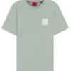 T-Shirt aus Baumwolljersey mit Split-Logo-Print