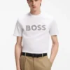 T-Shirt aus Baumwolljersey mit Streifen-Motiv T-Shirt aus Baumwolljersey mit Streifen-Motiv