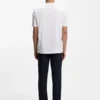 T-Shirt aus Baumwolljersey mit Streifen-Motiv