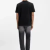 T-Shirt aus Baumwolljersey mit Streifen-Motiv