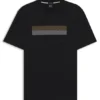 T-Shirt aus Baumwolljersey mit Streifen-Motiv