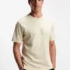 T-Shirt aus Baumwolljersey mit strukturiertem Logo