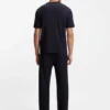 T-Shirt aus Baumwolljersey mit strukturiertem Logo