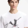T-Shirt aus Baumwolljersey mit Tiermotiv