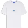 T-Shirt aus Baumwolljersey mit Workwear-Logo-Etikett T-Shirt aus Baumwolljersey mit Workwear-Logo-Etikett