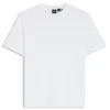 T-Shirt aus Baumwollmischung mit Bubble-Jacquard-Struktur T-Shirt aus Baumwollmischung mit Bubble-Jacquard-Struktur