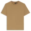 T-Shirt aus Baumwollmischung mit Bubble-Jacquard-Struktur T-Shirt aus Baumwollmischung mit Bubble-Jacquard-Struktur