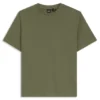 T-Shirt aus Baumwollmischung mit Bubble-Jacquard-Struktur T-Shirt aus Baumwollmischung mit Bubble-Jacquard-Struktur