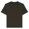 T-Shirt aus Baumwollmischung mit Bubble-Jacquard-Struktur T-Shirt aus Baumwollmischung mit Bubble-Jacquard-Struktur