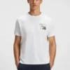 T-Shirt aus Baumwollmischung mit dekorativen reflektierenden Akzenten