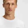 T-Shirt aus Baumwollmischung mit dekorativen reflektierenden Akzenten