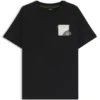 T-Shirt aus Baumwollmischung mit dekorativen reflektierenden Akzenten T-Shirt aus Baumwollmischung mit dekorativen reflektierenden Akzenten