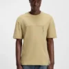 T-Shirt aus Baumwollmischung mit dekorativen reflektierenden Details