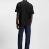 T-Shirt aus Baumwollmischung mit dekorativen reflektierenden Details