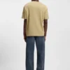 T-Shirt aus Baumwollmischung mit dekorativen reflektierenden Details