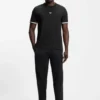 T-Shirt aus Baumwollmischung mit Logo und charakteristischen Streifen