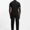 T-Shirt aus Baumwollmischung mit Logo und charakteristischen Streifen