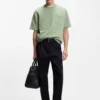 T-Shirt aus Baumwollmischung mit Pfirsichfinish T-Shirt aus Baumwollmischung mit Pfirsichfinish