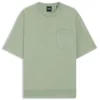 T-Shirt aus Baumwollmischung mit Pfirsichfinish T-Shirt aus Baumwollmischung mit Pfirsichfinish