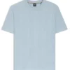 T-Shirt aus Baumwollmischung mit Waffelstruktur