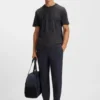 T-Shirt aus Interlock-Baumwolle mit Mesh-Print T-Shirt aus Interlock-Baumwolle mit Mesh-Print