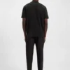 T-Shirt aus Interlock-Baumwolle mit Mesh-Print T-Shirt aus Interlock-Baumwolle mit Mesh-Print