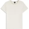 T-Shirt aus merzerisierter Baumwolle in regulärer Passform