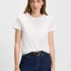 T-Shirt aus merzerisierter Baumwolle mit Double-B-Monogramm