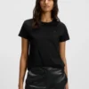 T-Shirt aus merzerisierter Baumwolle mit Double-B-Monogramm