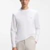 T-Shirt aus merzerisierter Baumwolle mit Double-B-Monogramm
