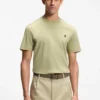 T-Shirt aus merzerisierter Baumwolle mit Double-B-Monogramm T-Shirt aus merzerisierter Baumwolle mit Double-B-Monogramm