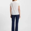 T-Shirt aus merzerisierter Baumwolle mit Double-B-Monogramm