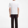 T-Shirt aus merzerisierter Baumwolle mit Double-B-Monogramm