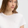 T-Shirt aus merzerisierter Baumwolle mit Double-B-Monogramm